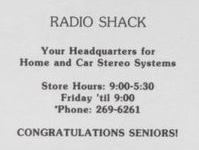 Radio Shack - Bad Axe Store 1980 (newer photo)